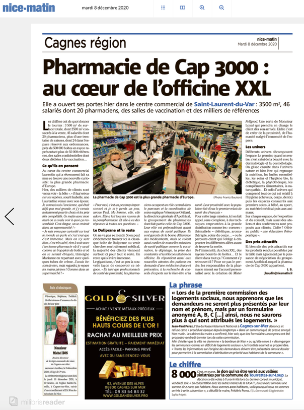 PHARCAP Nice matin 8:12